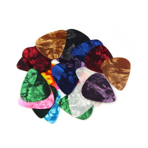 musiclily 1mm heavy gauge pearloid guitar bass picks mx0020 20