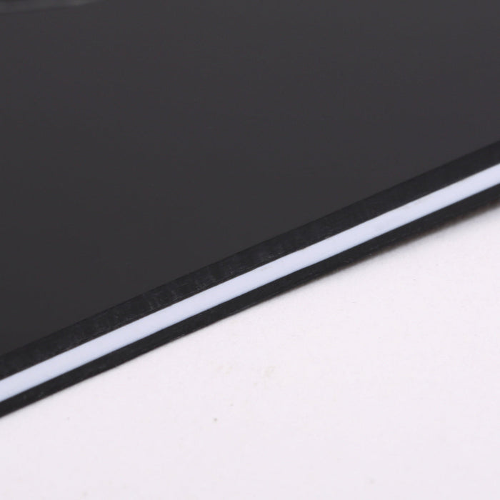 Musiclily Pro STタイプバックプレート モダンスタイル USA/メキシコFender Stratストラトエレキギター用 3プライ ホワイト