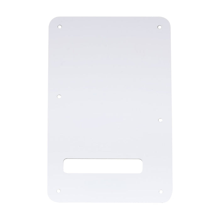 Musiclily Pro STタイプバックプレート モダンスタイル USA/メキシコFender Stratストラトエレキギター用 3プライ ホワイト