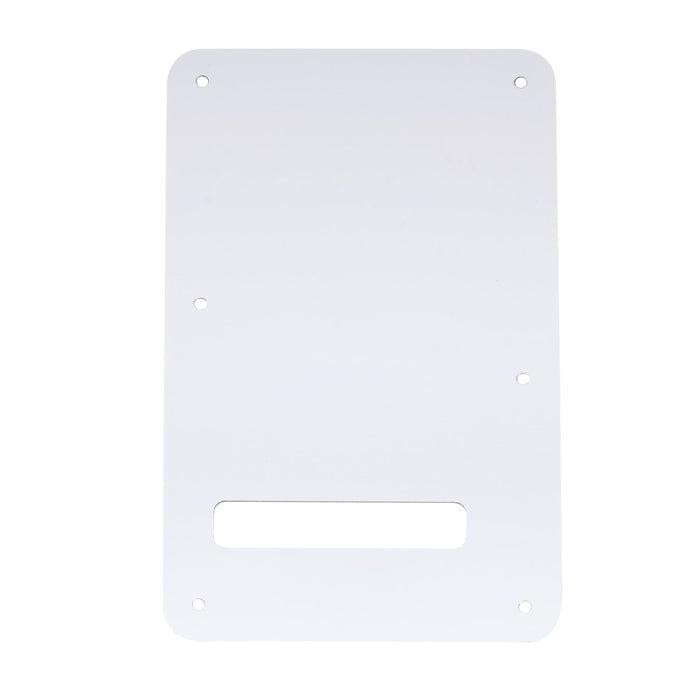 Musiclily Pro STタイプバックプレート モダンスタイル USA/メキシコFender Stratストラトエレキギター用 3プライ ホワイト