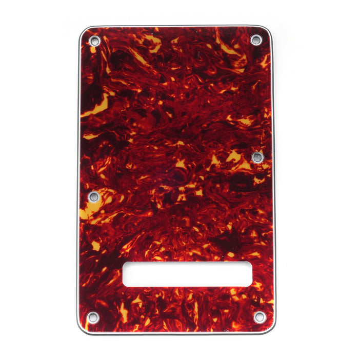 musiclily pro guitar strat back plate for fender usa mexican standard stratocaster modern style 1 3 4 ply mx0021p