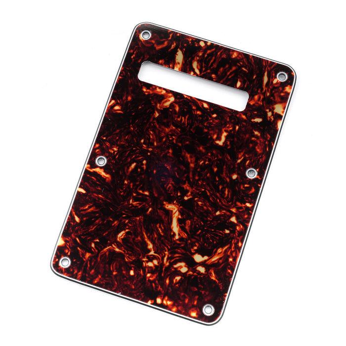 Musiclily Pro STタイプバックプレート モダンスタイル USA/メキシコFender Stratストラトエレキギター用 3プライ ホワイト