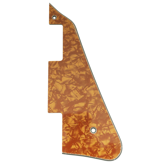 musiclily pro electric guitar pickguard compatible with usa lp modern style 1 3 4 ply mx0066p