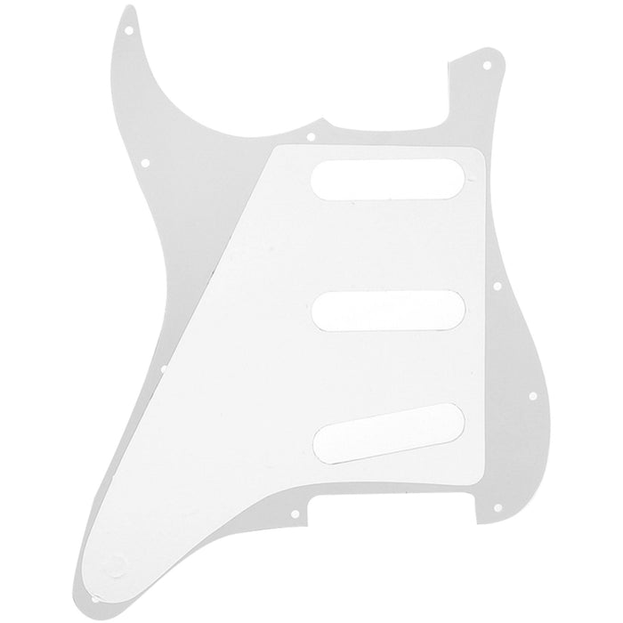 Part of musiclily pro sss 11 hole strat guitar pickguard for fender usa mexican made standard strat modern style 1 3 4 ply mx0111
