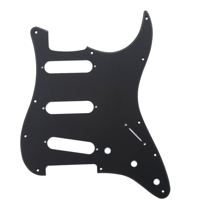 musiclily pro sss 11 hole strat guitar pickguard for fender usa mexican made standard strat modern style 1 3 4 ply mx0111