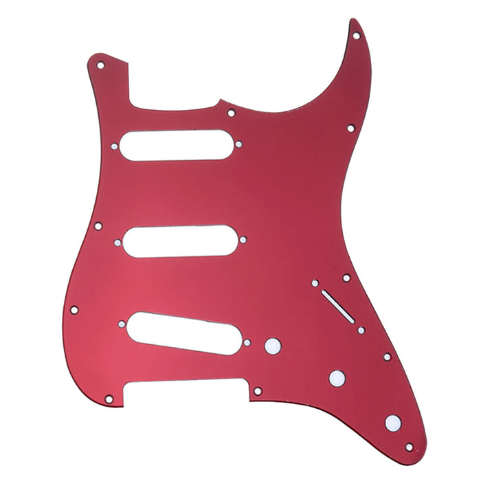 musiclily pro sss 11 hole strat guitar pickguard for fender usa mexican made standard strat modern style 1 3 4 ply mx0111