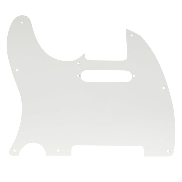 Part of musiclily pro 8 hole tele guitar pickguard for usa mexican made fender standard telecaster modern style 1 3 4 ply mx0220p