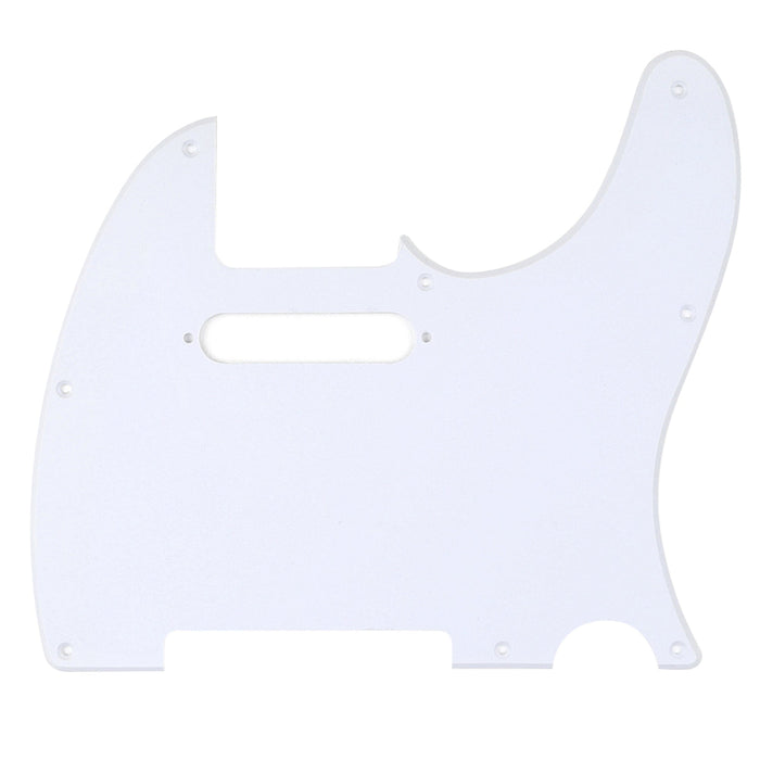 musiclily pro 8 hole tele guitar pickguard for usa mexican made fender standard telecaster modern style 1 3 4 ply mx0220p