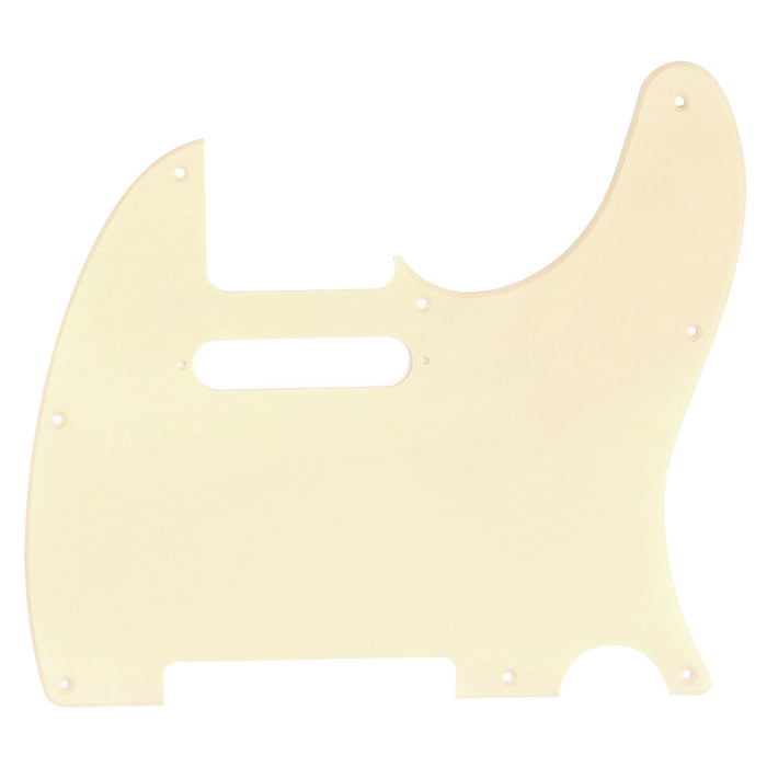 musiclily pro 8 hole tele guitar pickguard for usa mexican made fender standard telecaster modern style 1 3 4 ply mx0220p