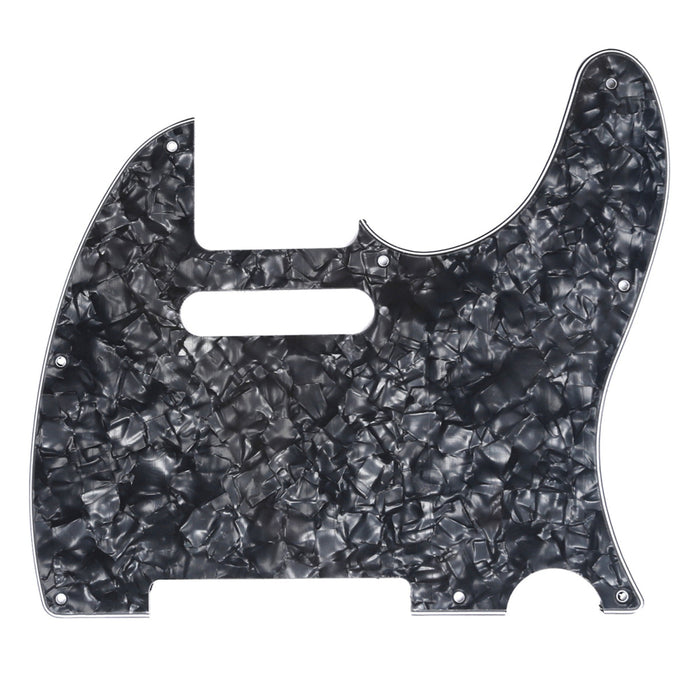 musiclily pro 8 hole tele guitar pickguard for usa mexican made fender standard telecaster modern style 1 3 4 ply mx0220p