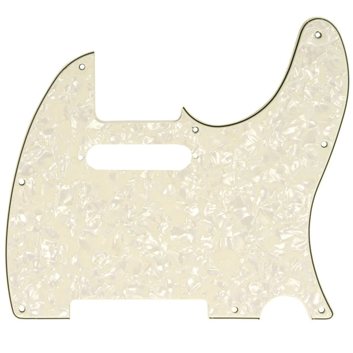 musiclily pro 8 hole tele guitar pickguard for usa mexican made fender standard telecaster modern style 1 3 4 ply mx0220p