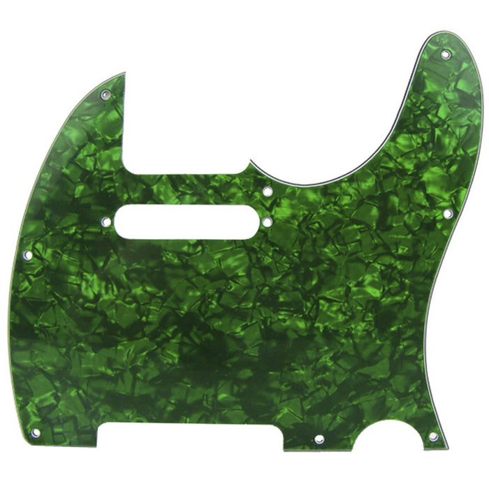 musiclily pro 8 hole tele guitar pickguard for usa mexican made fender standard telecaster modern style 1 3 4 ply mx0220p