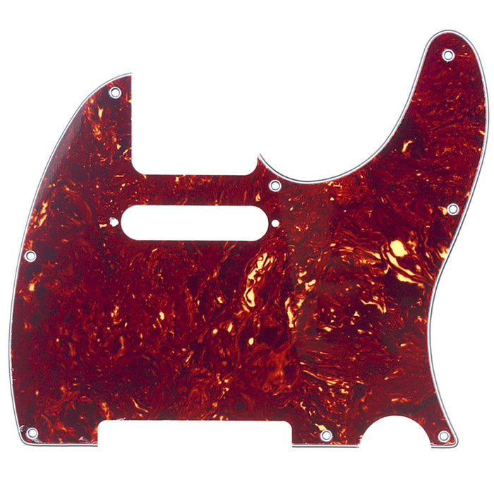 musiclily pro 8 hole tele guitar pickguard for usa mexican made fender standard telecaster modern style 1 3 4 ply mx0220p