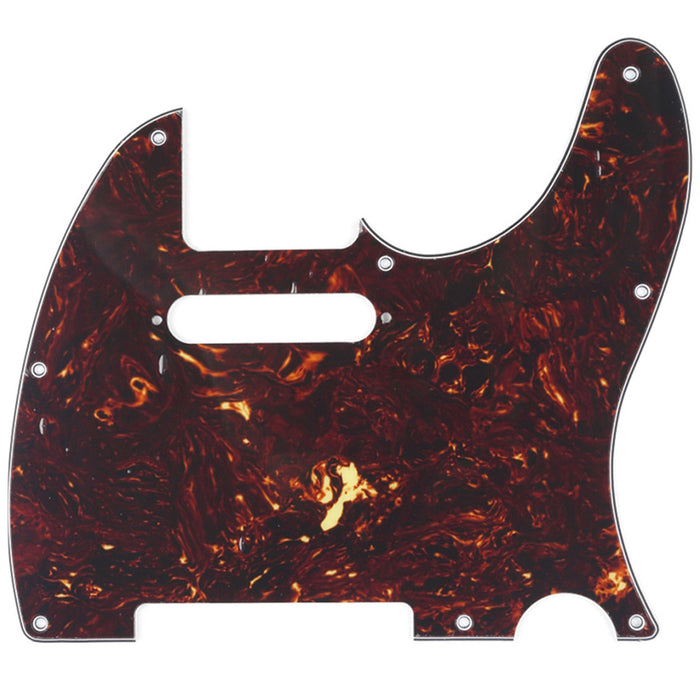 musiclily pro 8 hole tele guitar pickguard for usa mexican made fender standard telecaster modern style 1 3 4 ply mx0220p
