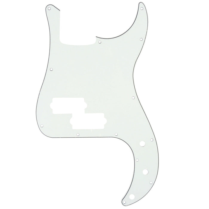 musiclily pro 13 hole p bass pickguard for fender american mexican standard precision bass 1 3 4ply mx0355p