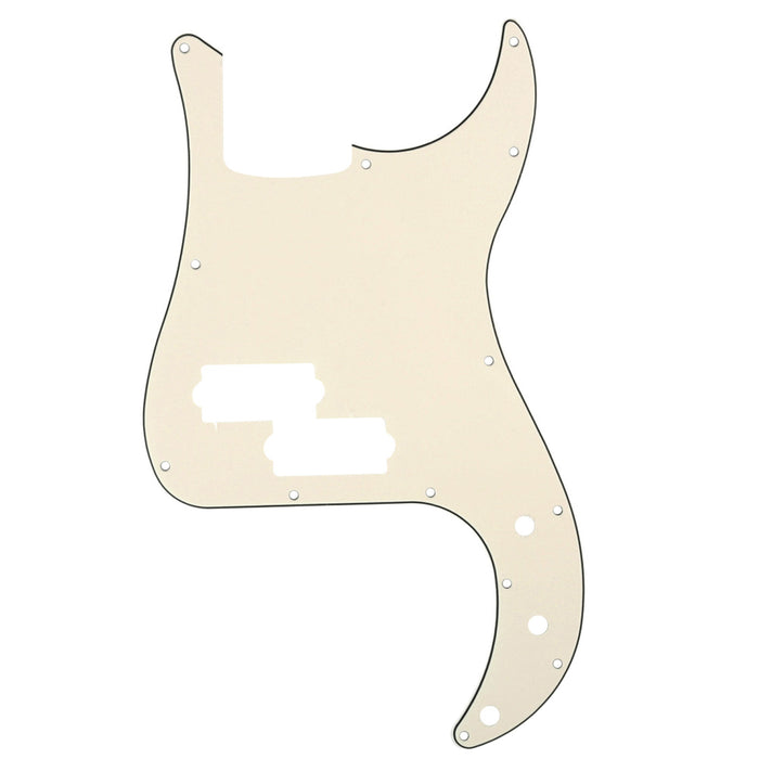 musiclily pro 13 hole p bass pickguard for fender american mexican standard precision bass 1 3 4ply mx0355p