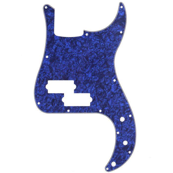 musiclily pro 13 hole p bass pickguard for fender american mexican standard precision bass 1 3 4ply mx0355p