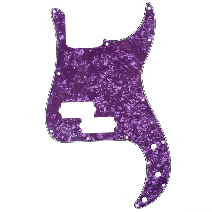 musiclily pro 13 hole p bass pickguard for fender american mexican standard precision bass 1 3 4ply mx0355p