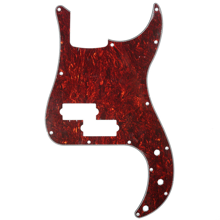 musiclily pro 13 hole p bass pickguard for fender american mexican standard precision bass 1 3 4ply mx0355p