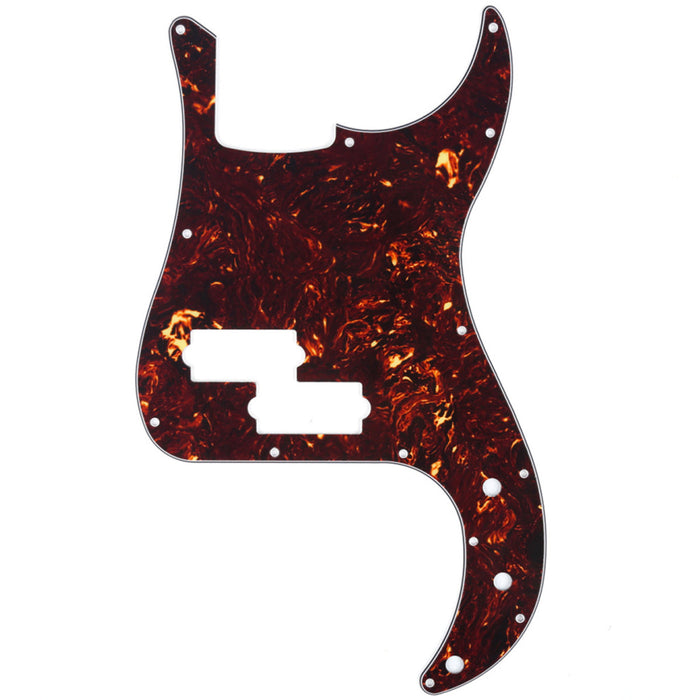 musiclily pro 13 hole p bass pickguard for fender american mexican standard precision bass 1 3 4ply mx0355p