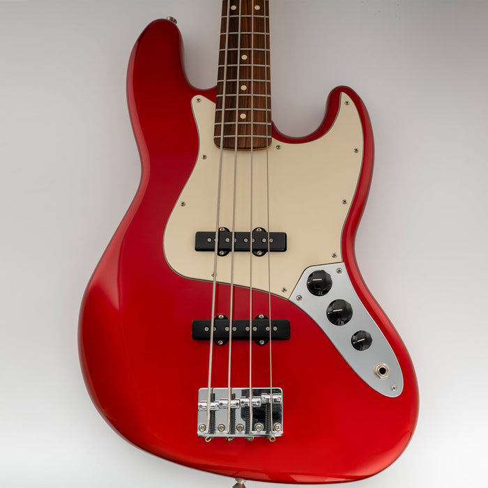 Application of musiclily pro 10 hole j bass pickguard for fender american mexican made standard jazz bass 1 3 4 ply mx0400p