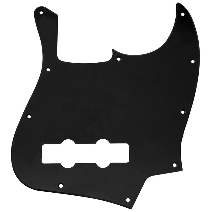 musiclily pro 10 hole j bass pickguard for fender american mexican made standard jazz bass 1 3 4 ply mx0400p