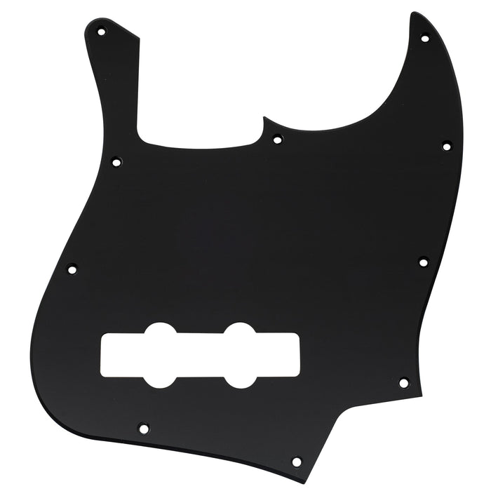 musiclily pro 10 hole j bass pickguard for fender american mexican made standard jazz bass 1 3 4 ply mx0400p