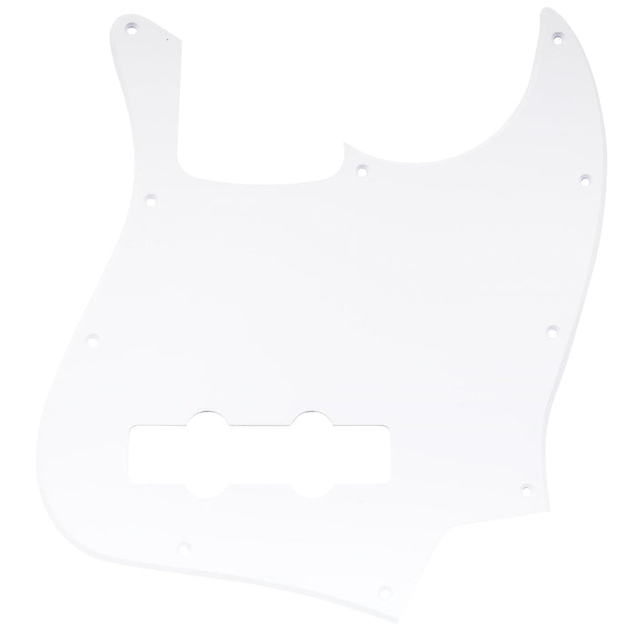 musiclily pro 10 hole j bass pickguard for fender american mexican made standard jazz bass 1 3 4 ply mx0400p