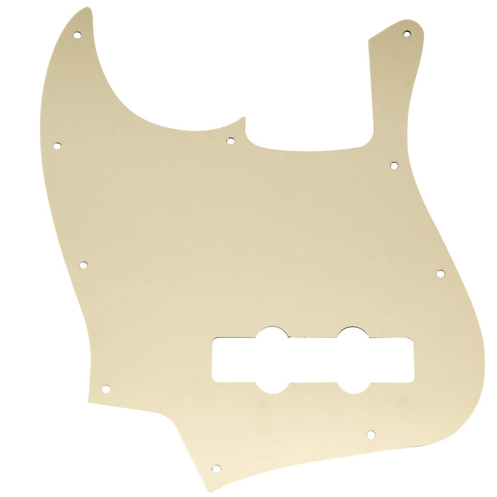 Musiclily Pro 10 fori J Bass Battipenna per Fender American/Mexican Made Standard Jazz Bass, 1/3/4 strati