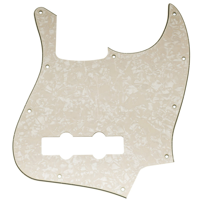 musiclily pro 10 hole j bass pickguard for fender american mexican made standard jazz bass 1 3 4 ply mx0400p