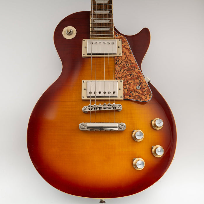 Musiclily Pro LPタイプピックガード 中国製モダンスタイルなEpiphone LPエレキギター用 3プライ ホワイト