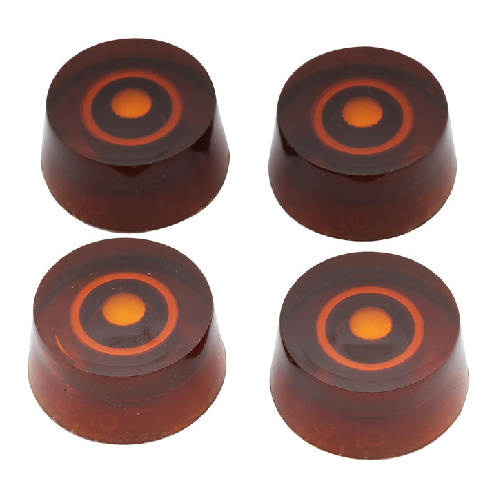 musiclily basic metric coarse 18 spline guitar knobs tone volume speed control knobs for epiphone lp sg style electric guitar m145 4p, 4 pcs