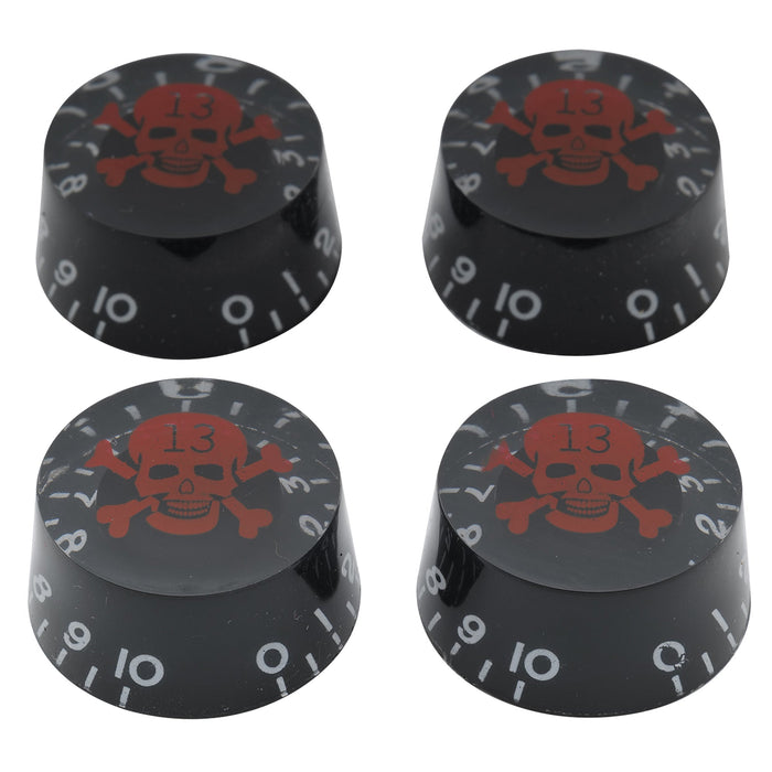 musiclily basic metric coarse 18 spline guitar knobs tone volume speed control knobs for epiphone lp sg style electric guitar m145 4p, 4 pcs