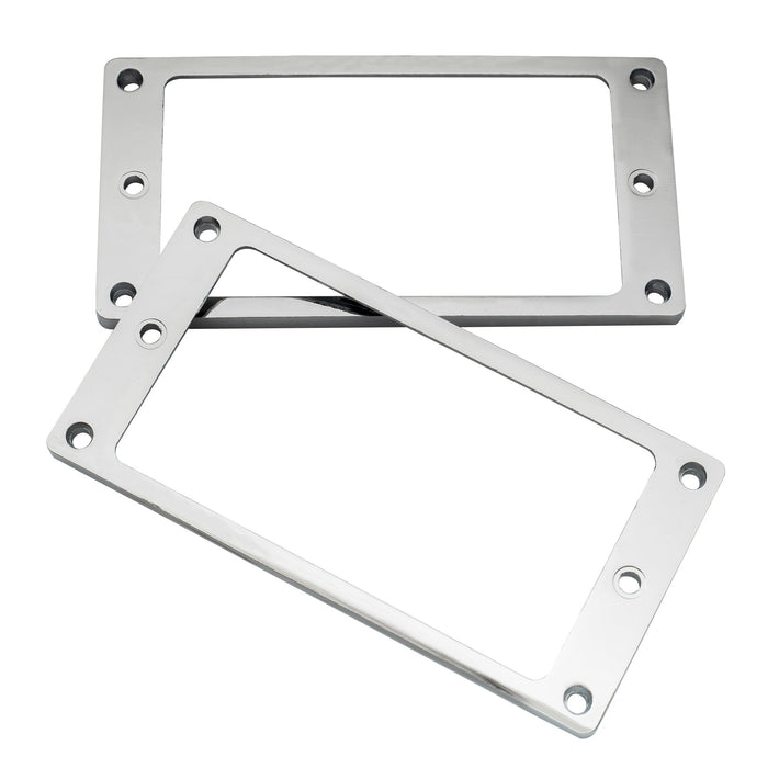 musiclily basic flat profile metal guitar humbucker pickup mounting rings mx0643 2p details