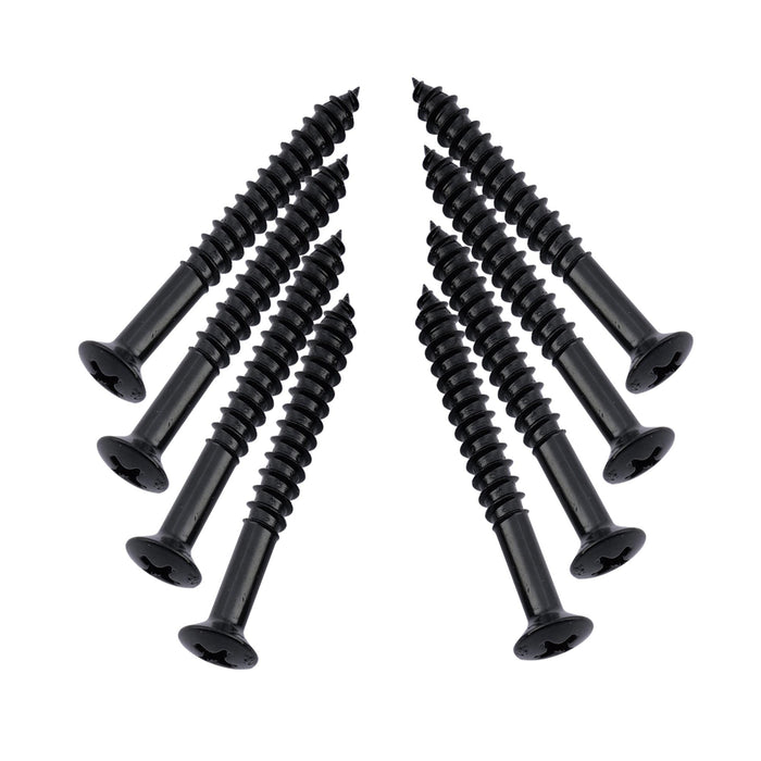 Musiclily Basic 5 x 45 mm Befestigungsschrauben für Gitarrenhalsplatten, 8 Stück