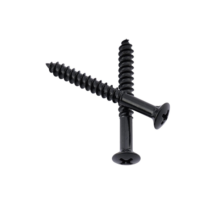 Musiclily Basic 5 x 45 mm Befestigungsschrauben für Gitarrenhalsplatten, 8 Stück