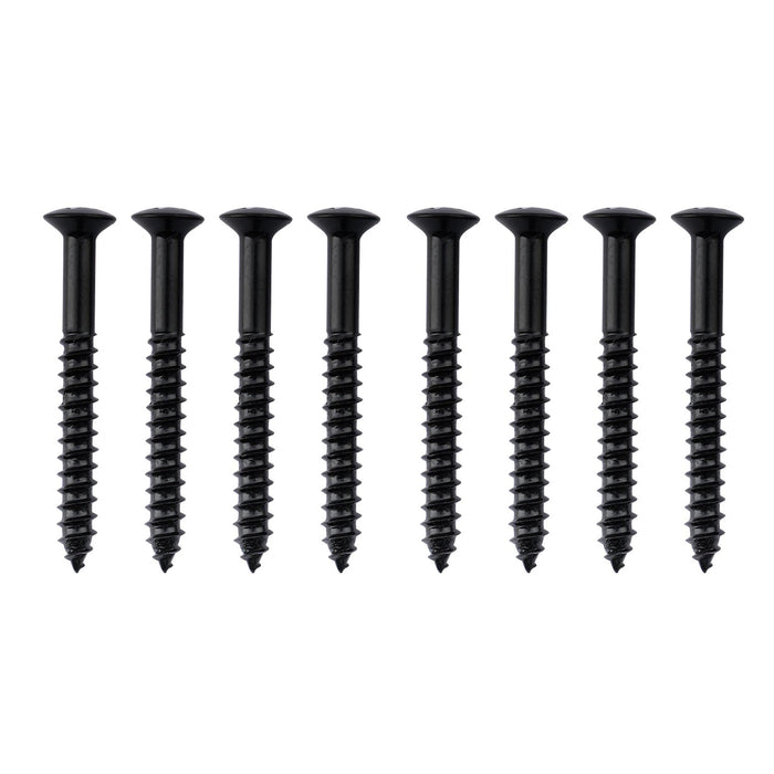 musiclily basic 5 45mm guitar neck plate mounting screws 8 pieces m548 8p, 8 pcs