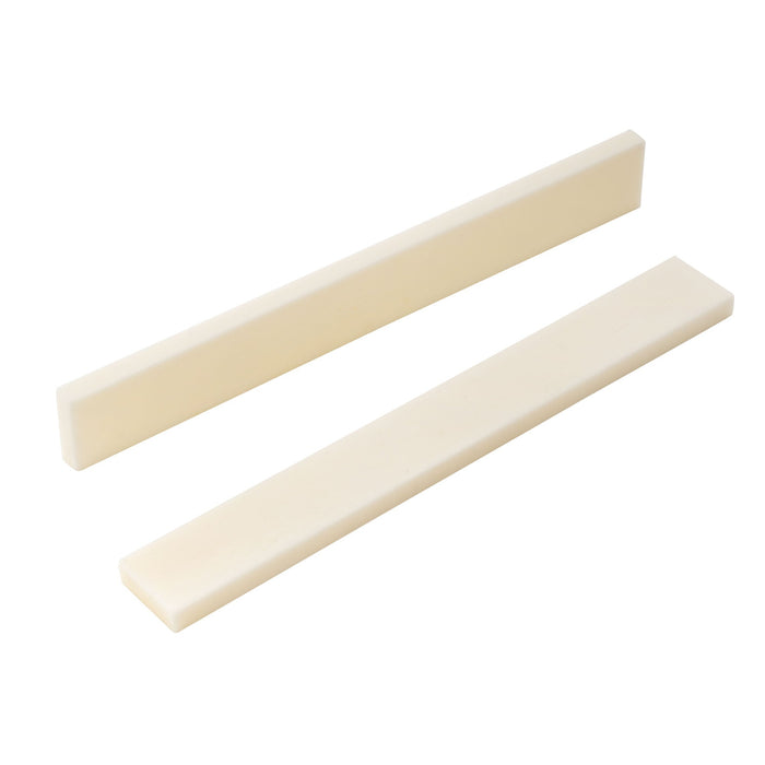 musiclily basic bone guitar saddle blank for martin acoustic and classical guitar 80x3x10mm mx0732 2 details