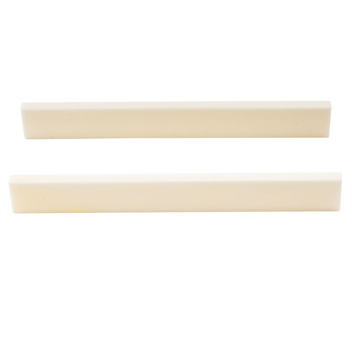 musiclily basic bone guitar saddle blank for martin acoustic and classical guitar 80x3x10mm mx0732 2