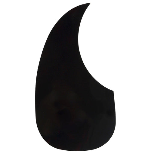 musiclily pro left handed oversize teardrop acoustic guitar self adhesive pickguard for martin d28 style guitar mx0761bk