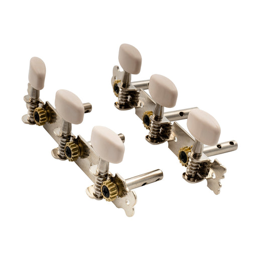 musiclily basic 3 on a plate short acoustic guitar tuning pegs keys machine heads tuners set nickel