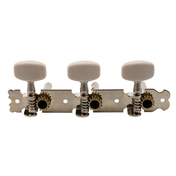 Part of musiclily basic 3 on a plate short acoustic guitar tuning pegs keys machine heads tuners set nickel