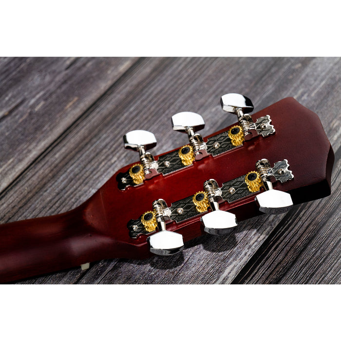 Application of 3 on a plate short acoustic guitar tuning pegs keys machine heads tuners set mx0799p