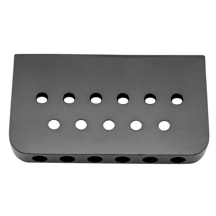 Part of musiclily basic 52 5mm2 1 16 inch edged 6 string non tremolo guitar hardtail bridge mx0826p