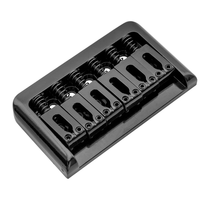 musiclily basic 52 5mm2 1 16 inch edged 6 string non tremolo guitar hardtail bridge mx0826p details