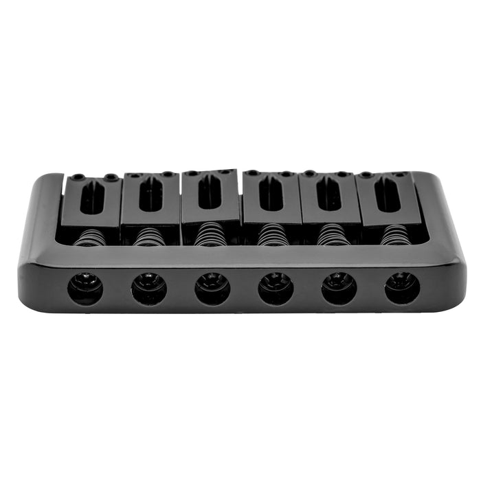 details of musiclily basic 52 5mm2 1 16 inch edged 6 string non tremolo guitar hardtail bridge mx0826p