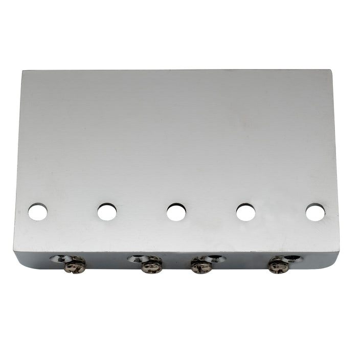 Part of musiclily basic 57mm2 1 4 inch top loading fixed hardtail bass bridge for 4 string fender precision bass and jazz bass mx0830cr