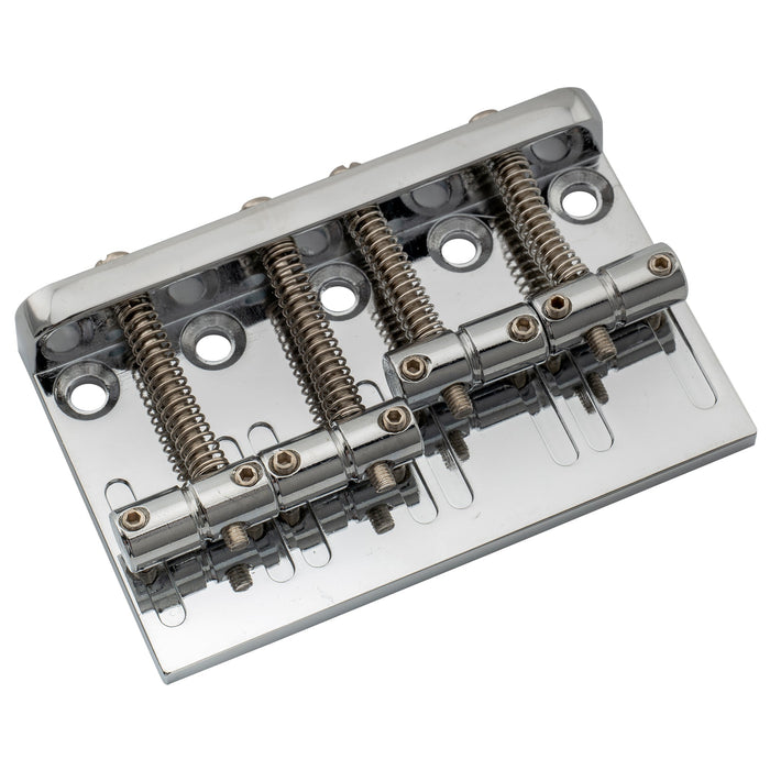 musiclily basic 57mm2 1 4 inch top loading fixed hardtail bass bridge for 4 string fender precision bass and jazz bass mx0830cr details