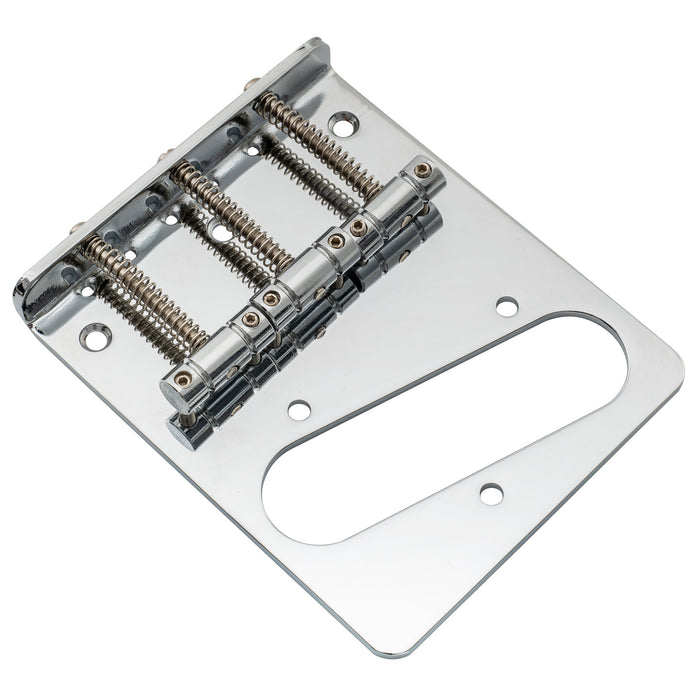 musiclily basic 54mm2 1 8 inch guitar bridge with 3 saddle for tele style guitar mx0832 details