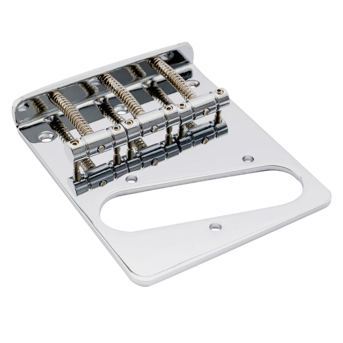 details of musiclily basic 54mm2 1 8 inch guitar bridge with 3 saddle for tele style guitar mx0832